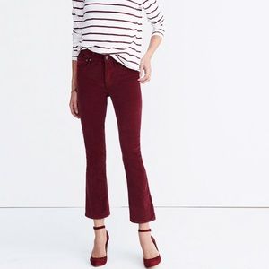 Madewell Cali Demi Boot Pants